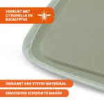 Chladicí podložka pro psy s pevným gelem, olivově zelená, M 76 x 50 cm – Coolpets Gel Cooling Mat - Obrázek 5