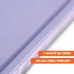 Chladicí podložka pro psy s pevnou gelovou náplní, lila, XL 120 x 70 cm – Coolpets Gel Cooling Mat - Obrázek 6