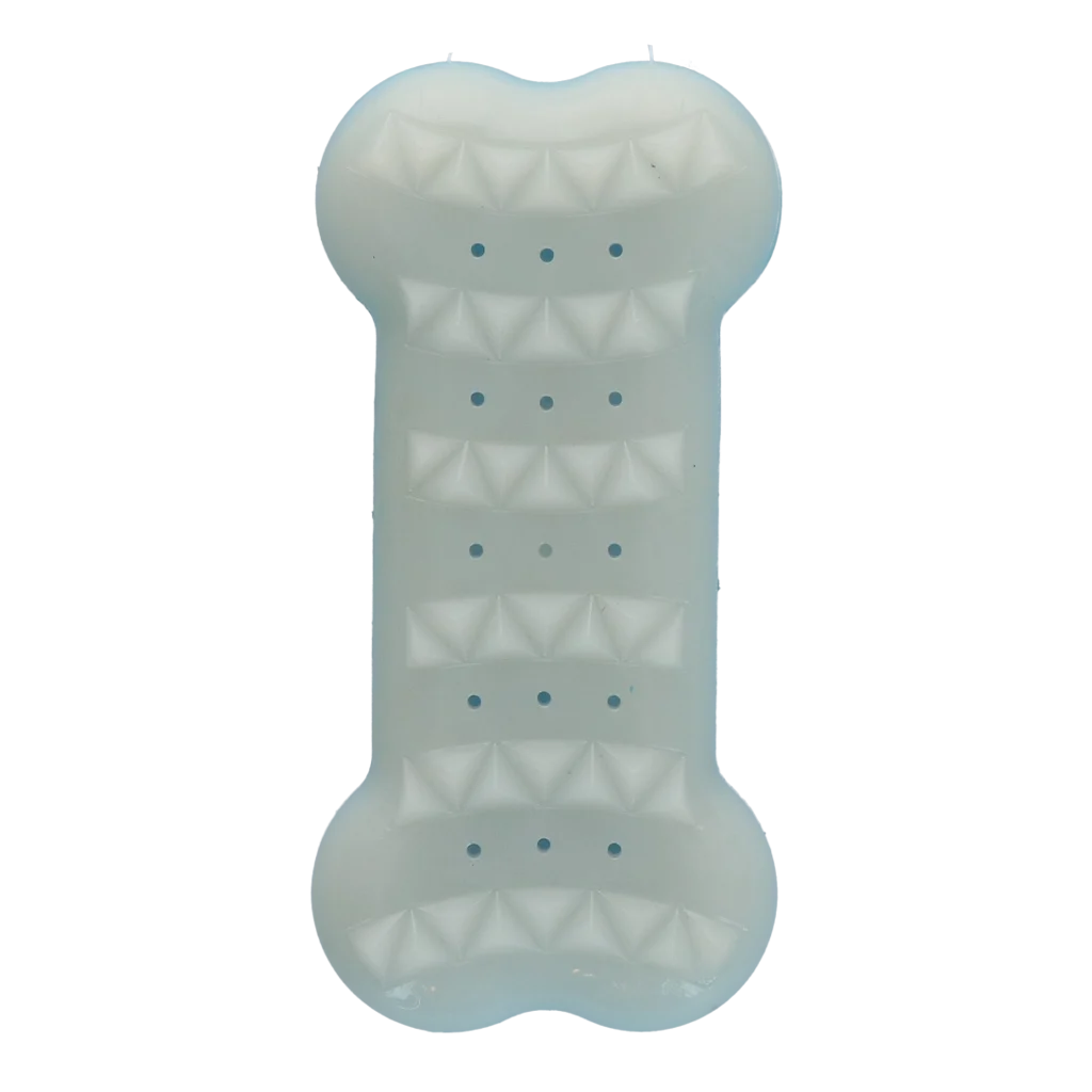 Chladicí hračka ve tvaru kosti pro psy, plnitelná vodou, 14 x 6,7 x 3,8 cm – Coolpets Ice Bone - Obrázek 4