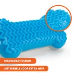 Chladicí hračka ve tvaru kosti pro psy, plnitelná vodou, 14 x 6,7 x 3,8 cm – Coolpets Ice Bone - Obrázek 6