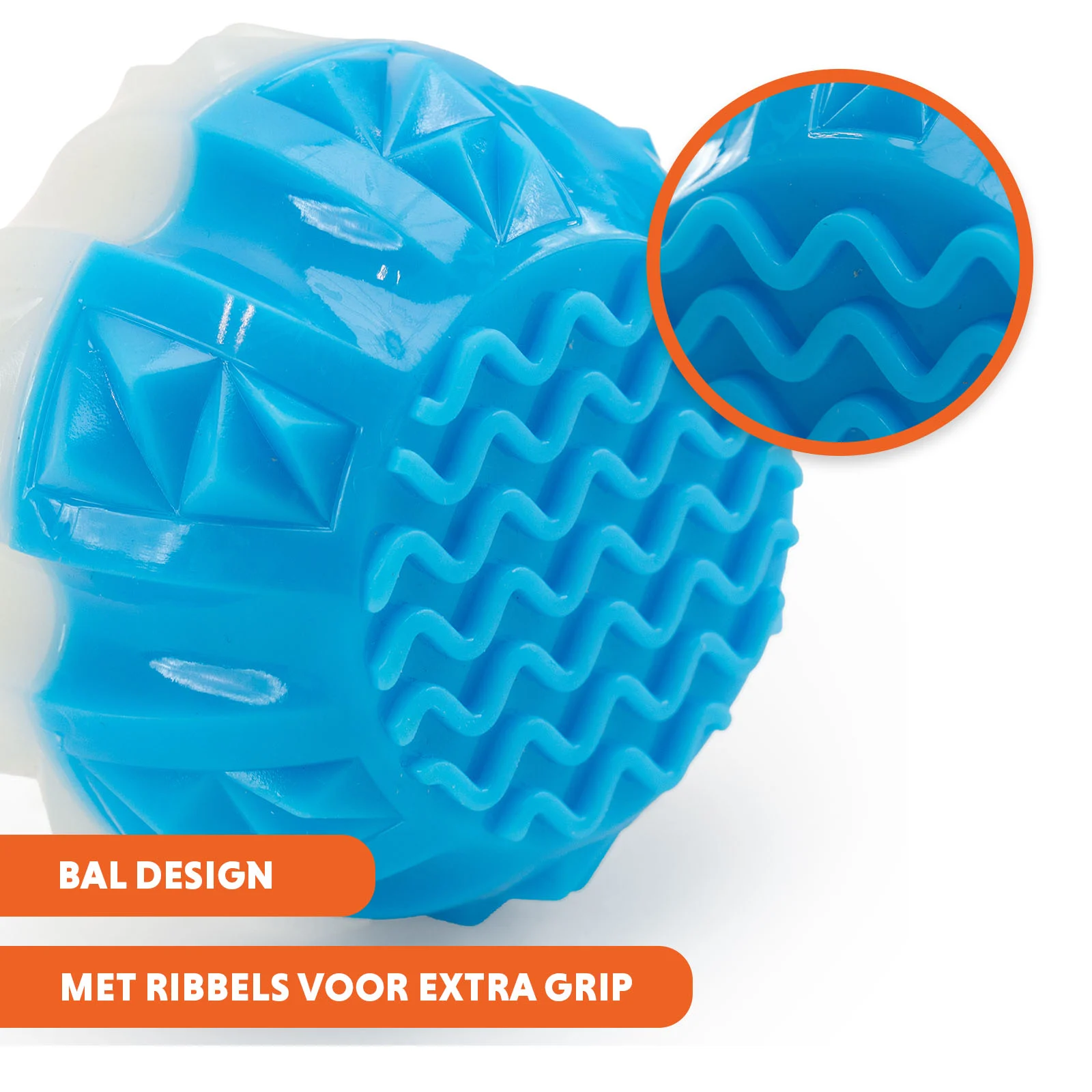 Chladicí míček pro psy, 9 × 9 × 6,9 cm – Coolpets Ice Ball - Obrázek 6