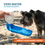Cestovní láhev na vodu pro psy, 300 ml – Coolpets Fresh 2GO - Obrázek 2