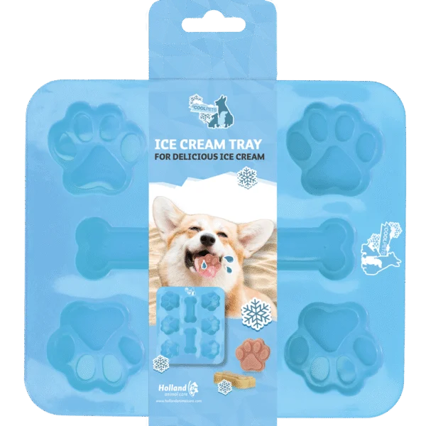 Forma na 8 psích zmrzlin – Coolpets Dog Ice Mix Tray