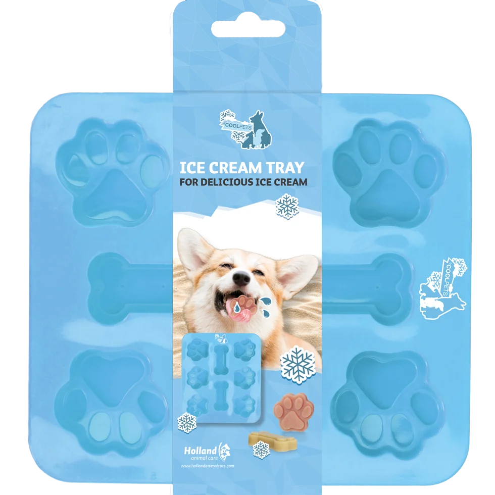 Forma na 8 psích zmrzlin – Coolpets Dog Ice Mix Tray - Obrázek 1