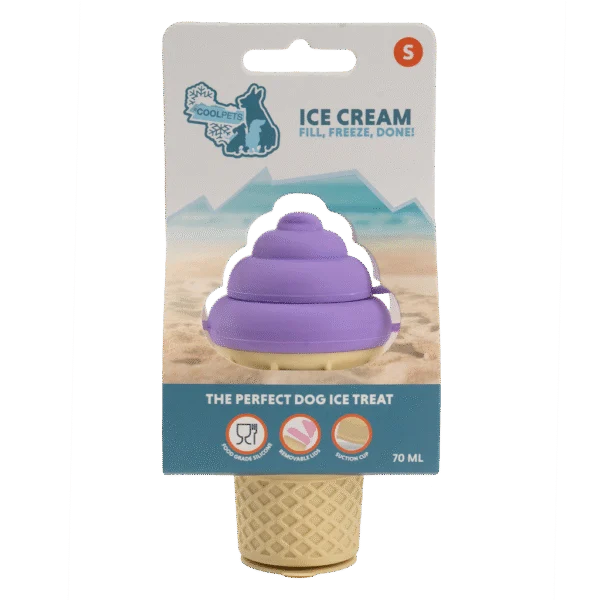 Silikonová forma na psí zmrzlinu s přísavkou – Coolpets Ice Cream S