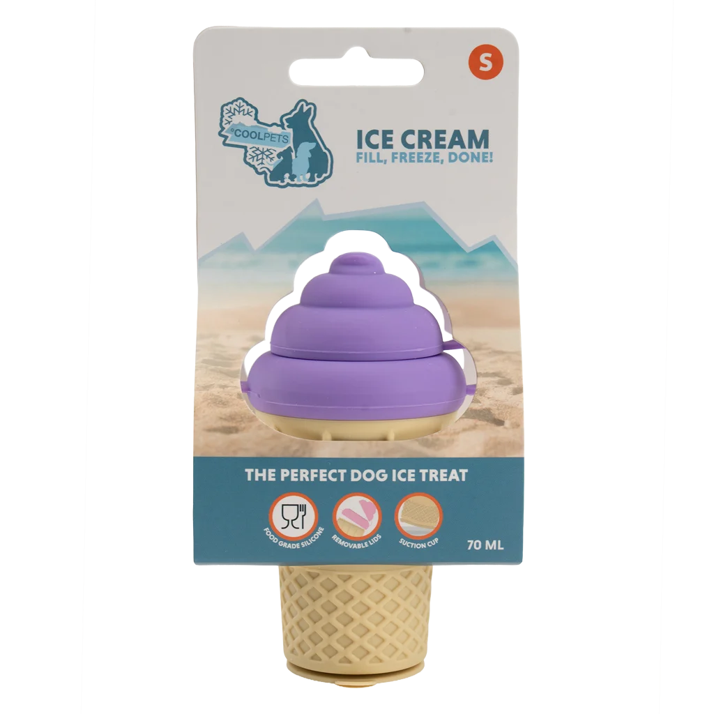 Silikonová forma na psí zmrzlinu s přísavkou – Coolpets Ice Cream S - Obrázek 1