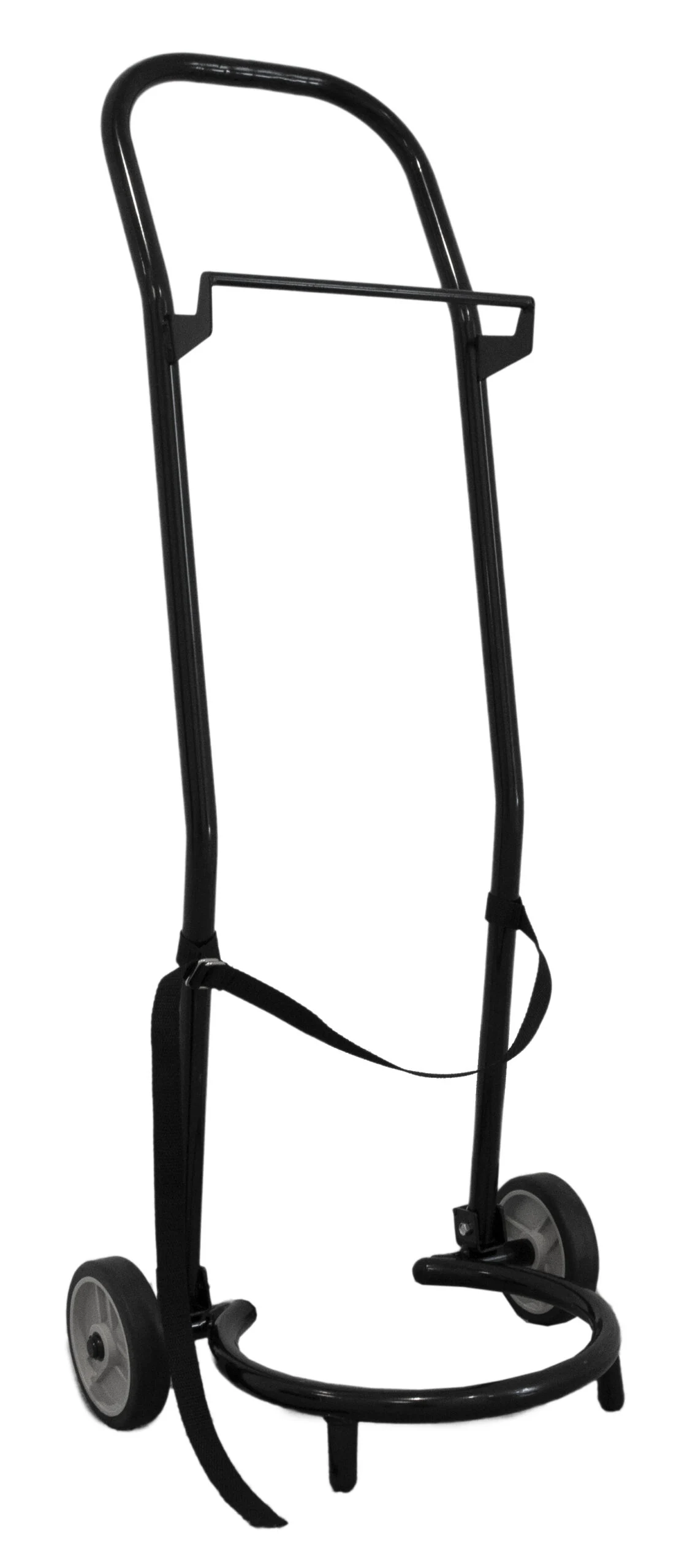 COWD00001-1.jpg Vozík pro drenčovací pumpu s držáky na nádobu a hadici, skládací, 100 cm – Excellent Cow Drencher - Obrázek 1