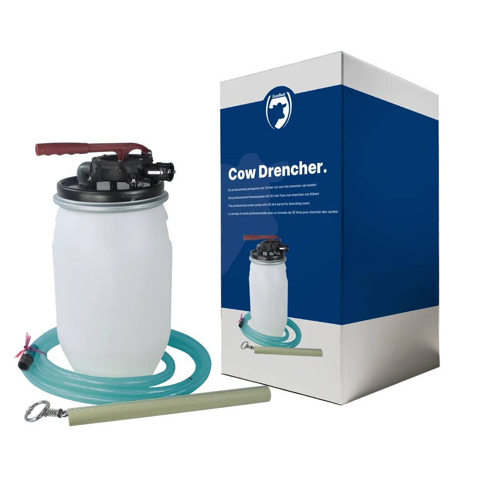 Drenčovací pumpa pro skot, 350 ml na jeden zdvih – Excellent Cowdrencher Handpump - Obrázek 2