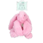 Plyšová hračka pro psy Králík s tlukotem srdce a zahřívacím sáčkem, růžový, 30 x 20 cm – Cozy Dog Bunny