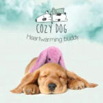 Plyšová hračka pro psy Králík s tlukotem srdce a zahřívacím sáčkem, růžový, 30 x 20 cm – Cozy Dog Bunny - Obrázek 4