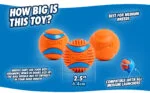 Míček pro psy z gumy, Ø 6 cm – Chuckit! Fetch Ball M - Obrázek 4