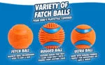 Míček pro psy z gumy, Ø 6 cm – Chuckit! Fetch Ball M - Obrázek 6