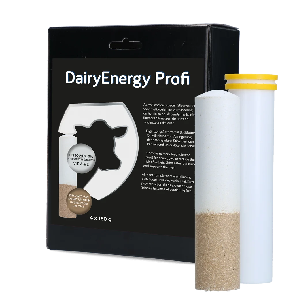 Energetický bolus s propionáty, 4 x 160 g – Hofman Animal Care Dairy Energy Bolus - Obrázek 1