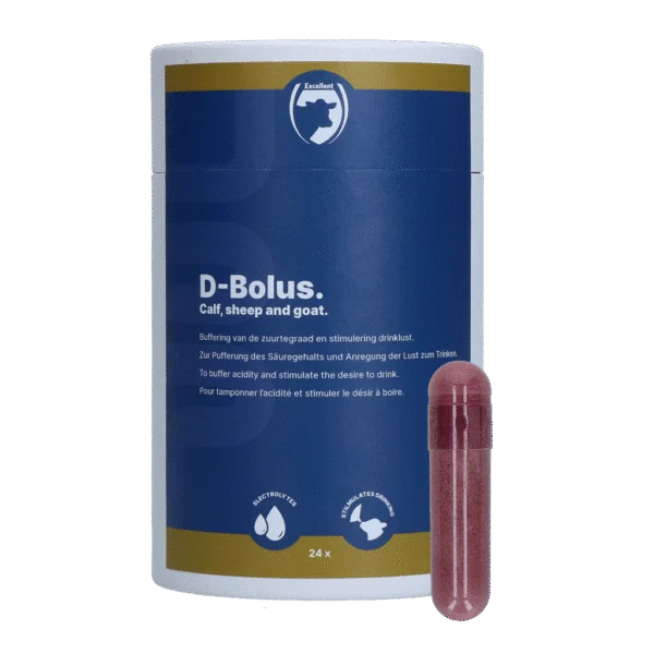 Bolus s hydrogenuhličitanem pro telata, 24 kusů – Excellent D-Bolus