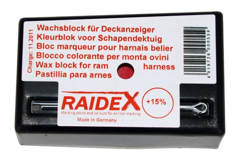Připouštěcí blok do každého počasí, červený – Raidex