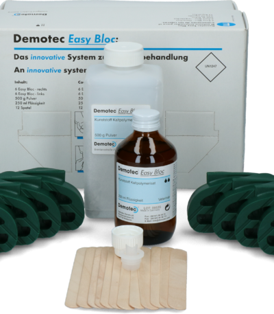Systém péče o paznehty na 12 ošetření – Demotec Easy Bloc