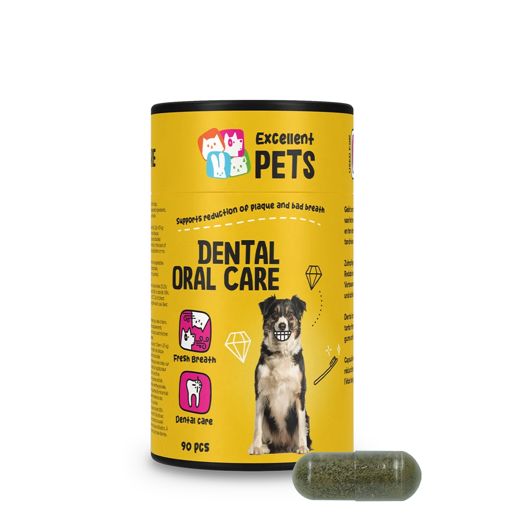 Dentální kapsle pro psy, 90 kusů – Excellent Pets Dental Oral Care Capsules - Obrázek 1
