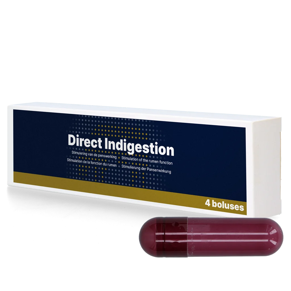 Bolus pro přežvýkavce při zažívacích potížích, 4 x 76 g – Direct Bolus Indigestion - Obrázek 1