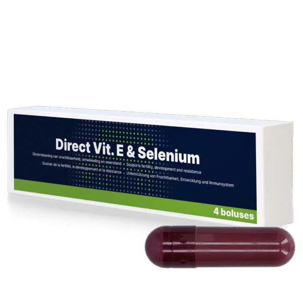 Selenová bolusová dávka pro skot s vitaminem E, 4 x 105 g – Direct Bolus Vit. E & Selenium