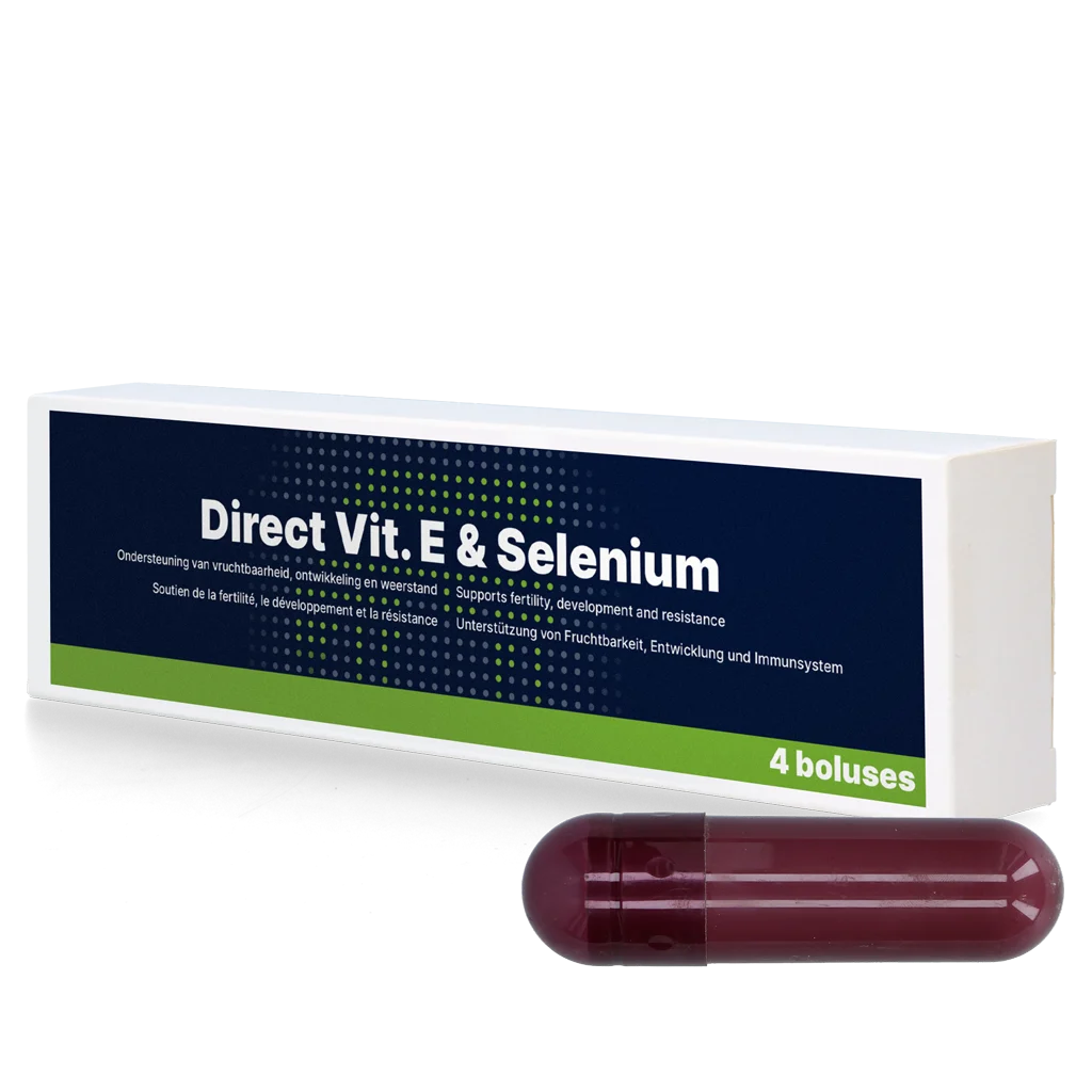 Selenová bolusová dávka pro skot s vitaminem E, 4 x 105 g – Direct Bolus Vit. E & Selenium - Obrázek 1