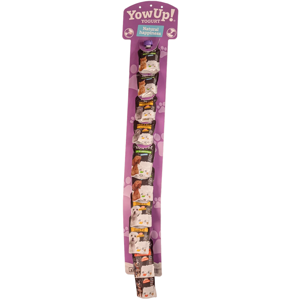 Jogurtový doplněk pro psy s lososem a rybím olejem – YowUp! Yogurt Dogs Skin & Hair Salmon - Obrázek 2