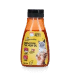 Norský lososový olej pro psy a kočky, 250 ml v lahvičce s dávkovacím uzávěrem – Excellent Pets Norwegian Salmon Oil