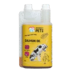Lososový olej pro psy s omega 3 a 6, 1000 ml – Excellent Pets Dog Salmon Oil