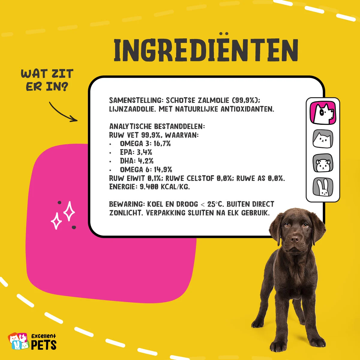 Lososový olej pro psy s omega 3 a 6, 1000 ml – Excellent Pets Dog Salmon Oil - Obrázek 4