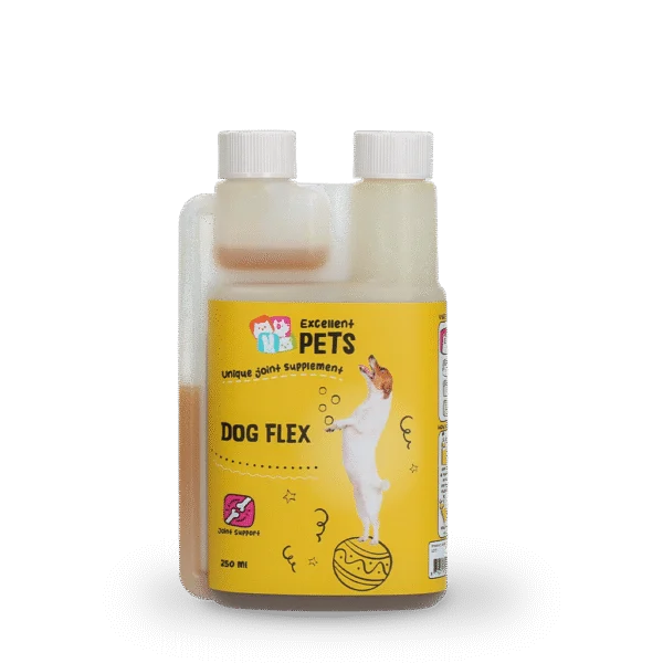 Tekutý doplněk na podporu kloubů pro psy, 250 ml – Excellent Pets Dog Flex
