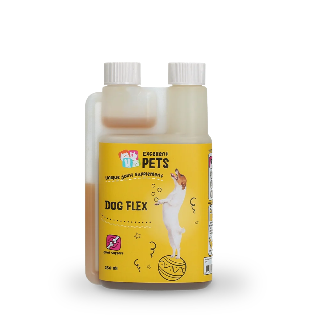 Tekutý doplněk na podporu kloubů pro psy, 250 ml – Excellent Pets Dog Flex - Obrázek 1
