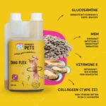 Tekutý doplněk stravy pro klouby psů, 500 ml – Excellent Pets Dog Flex - Obrázek 5