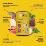 Doplněk stravy pro psy s prebiotiky ve formě granulí, 180 g – Excellent Pets Dog Parex - Obrázek 5