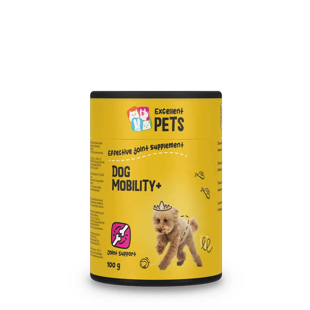 Doplněk stravy pro klouby psů v prášku, 100 g – Excellent Pets Dog Mobility+ - Obrázek 1