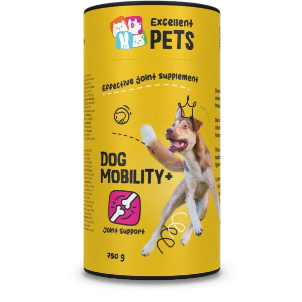 Kloubní doplněk stravy pro psy v prášku, 750 g – Excellent Pets Dog Mobility+