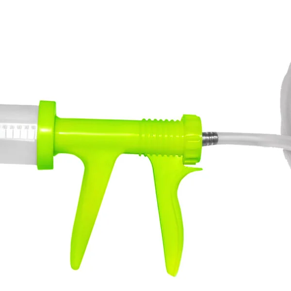 Automatická drenčovací pistole s náustkem 12 cm, 80 ml – Hofman Animal Care Drench-gun Automatic
