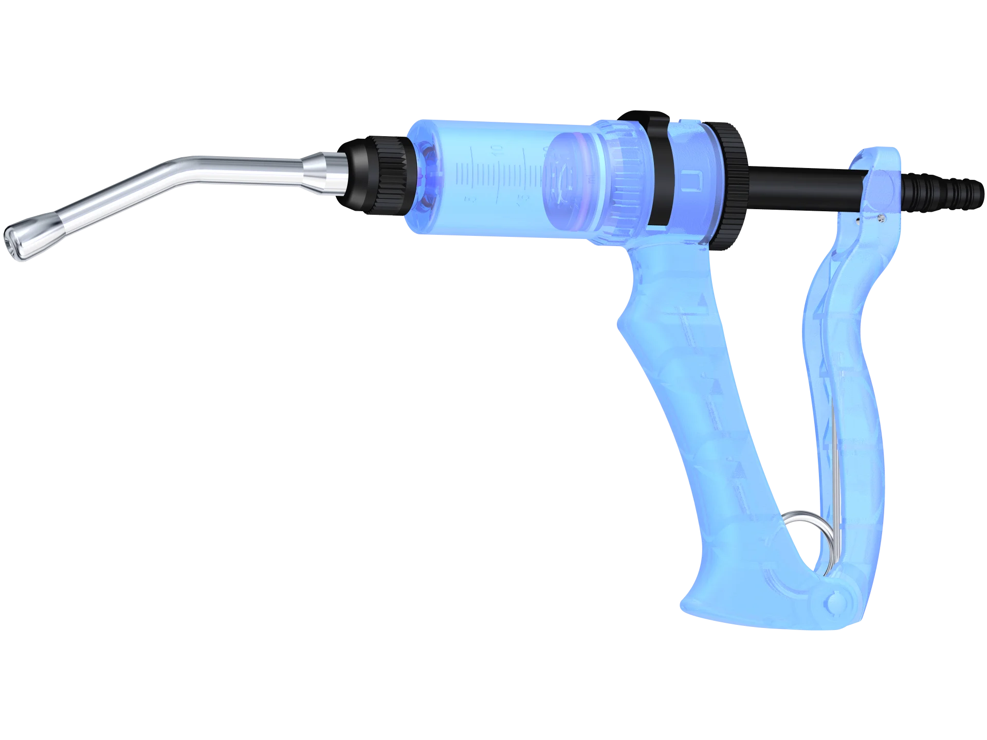 Dávkovací pistole pro ovce, 25 ml, s kovovým náustkem – NJ Philips Drenchgun - Obrázek 1