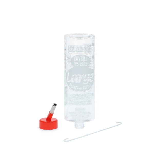 Plastová napájecí láhev pro hlodavce, 600 ml – Classic Crystal Deluxe
