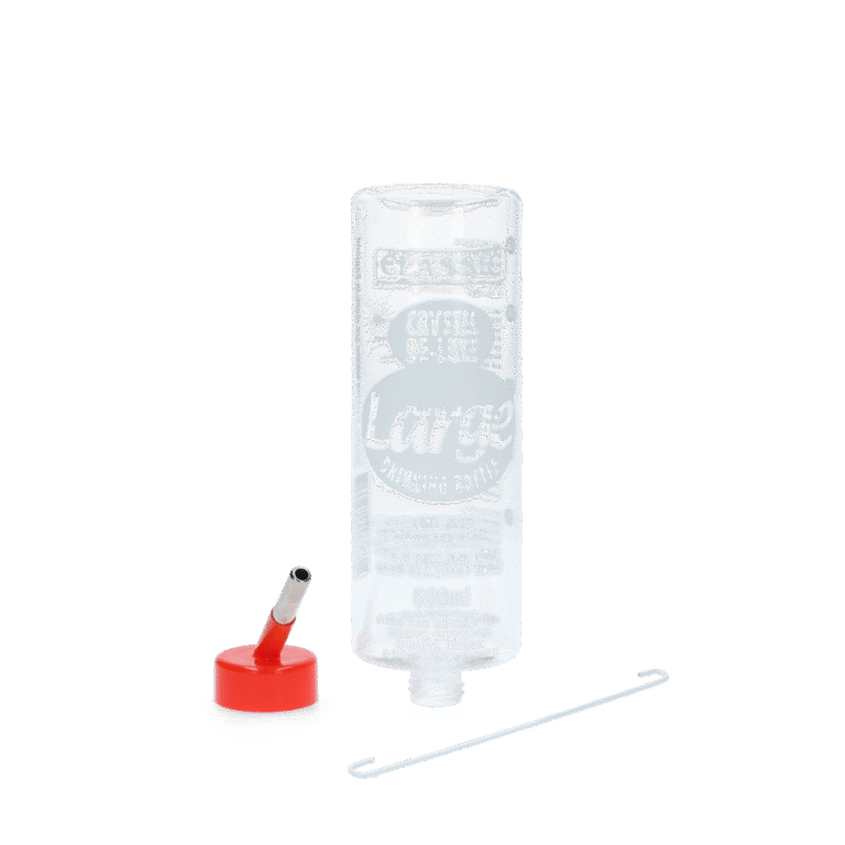 Plastová napájecí láhev pro hlodavce, 600 ml – Classic Crystal Deluxe