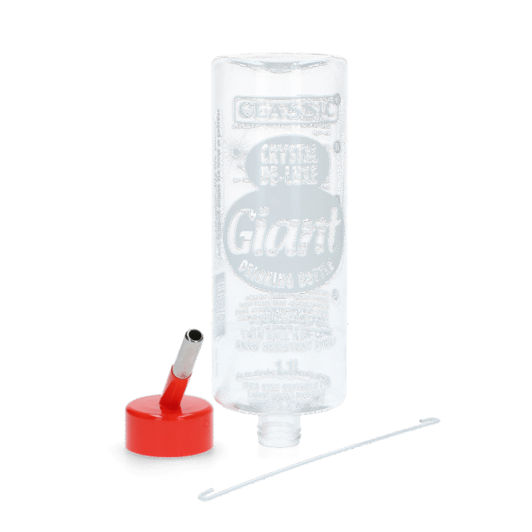 Plastová napájecí láhev pro hlodavce, 1100 ml – Classic Crystal Deluxe