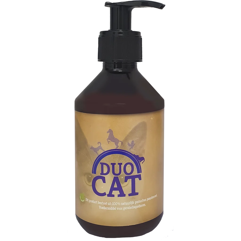 Koňský tuk pro kočky, rozpuštěný, 250 ml – Duo Cat - Obrázek 1
