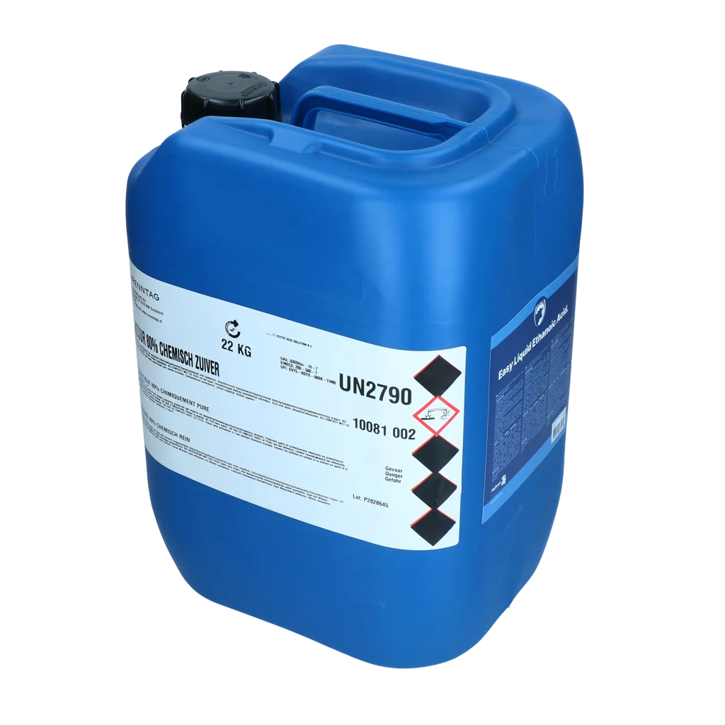 Koncentrát kyseliny octové na čištění, 22 kg – Excellent Easy Liquid Ethaanzuur - Obrázek 1