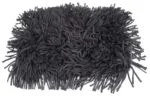 Čichací podložka pro psy s látkovými proužky, šedá, 44 x 28 cm – Eat Slow Live Longer Play Mat