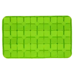 Lízací podložka pro psy s výstupky ve tvaru květin a přísavkami, 21 x 34 cm, zelená – Eat Slow Live Longer Lick Mat Dimensions Flower - Obrázek 2