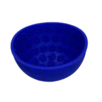 Miska proti hltání pro psy se zaobleným dnem a výstupky, Ø 17 cm, modrá – Eat Slow Live Longer Lick Mat Wobble Bowl - Obrázek 3
