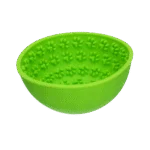 Protihltací miska pro psy s kulatým dnem a výstupky, Ø 17 cm, zelená – Eat Slow Live Longer Lick Mat Wobble Bowl - Obrázek 3