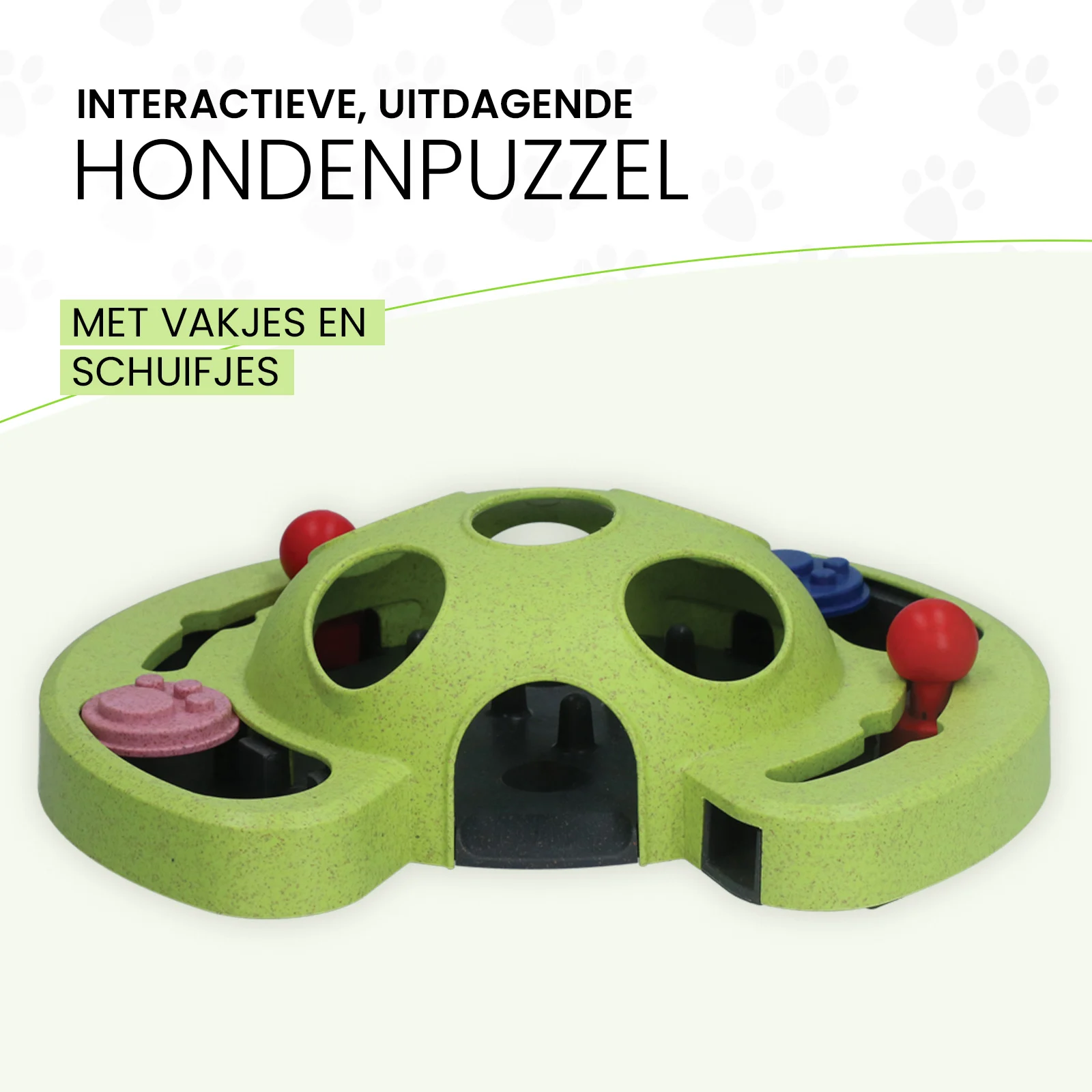 Hlavolam pro psy na granule a pamlsky s protiskluzovými nožičkami – Eat Slow Live Longer Puzzle Beetle - Obrázek 4