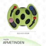 Hlavolam pro psy na granule a pamlsky s protiskluzovými nožičkami – Eat Slow Live Longer Puzzle Beetle - Obrázek 5