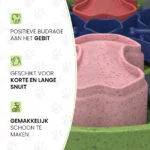Hlavolam pro psy s posuvnými částmi na granule a pamlsky – Eat Slow Live Longer Puzzle Disc - Obrázek 5