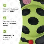 Hlavolam pro psy na granule a pamlsky s protiskluzovými nožičkami – Eat Slow Live Longer Puzzle Beetle - Obrázek 6