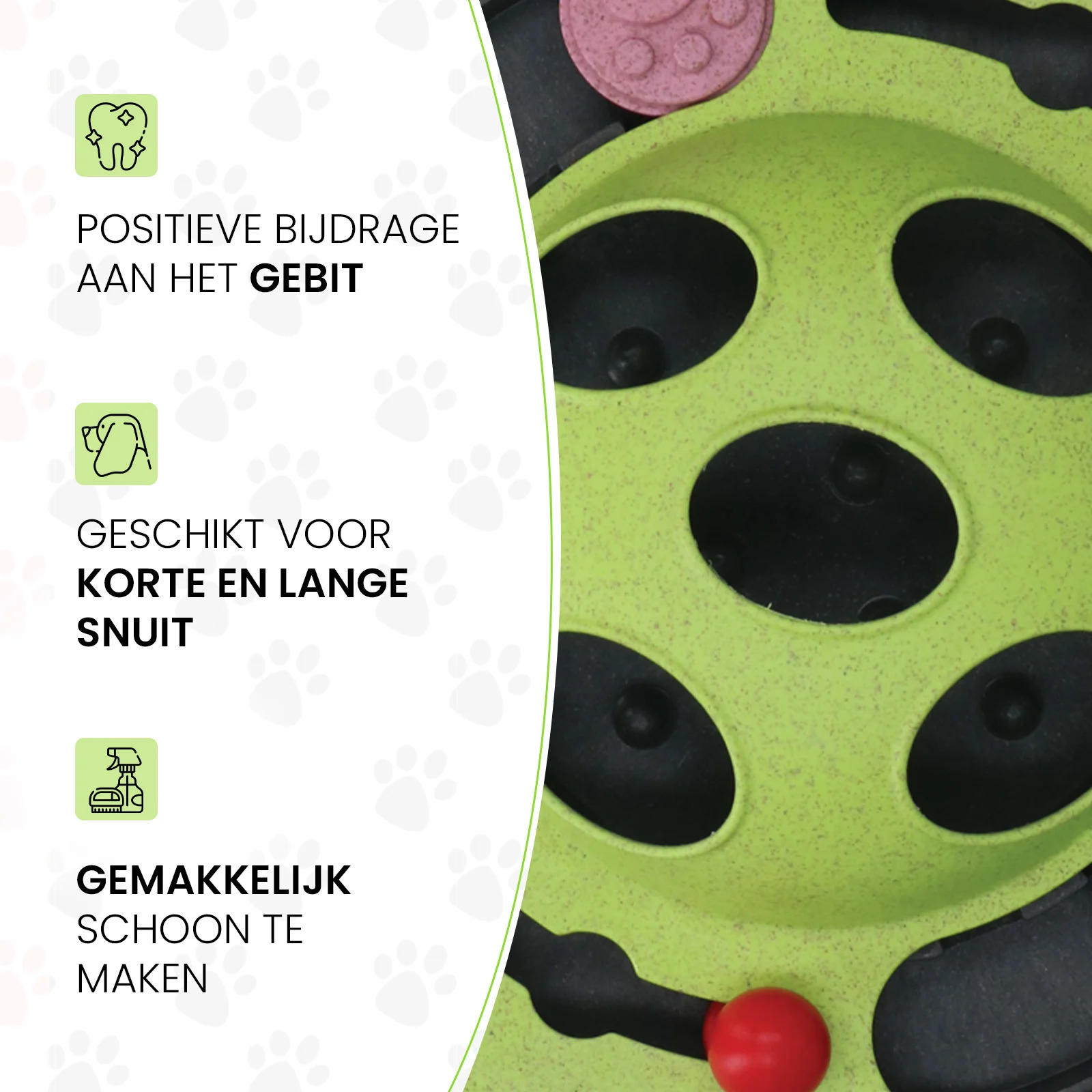 Hlavolam pro psy na granule a pamlsky s protiskluzovými nožičkami – Eat Slow Live Longer Puzzle Beetle - Obrázek 6